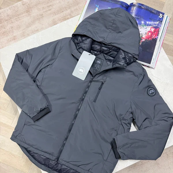 CG LODGE HOODIE JACKET - ANTHRACITE