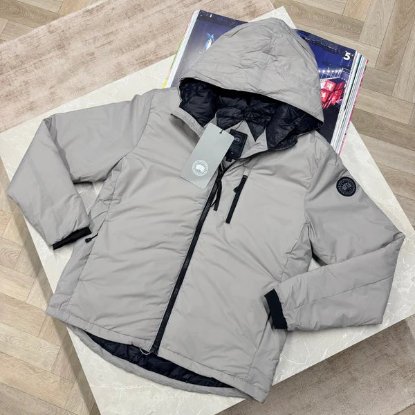 CG LODGE BLACK BADGE COAT - GREY