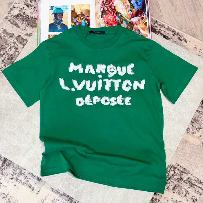 LVE MARQUE T SHIRT - GREEN