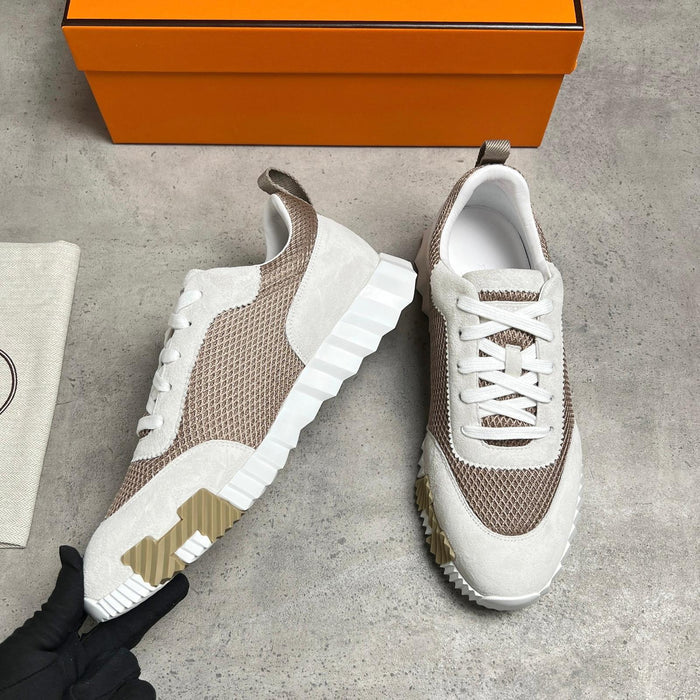 H TRAINER - WHITE / BEIGE