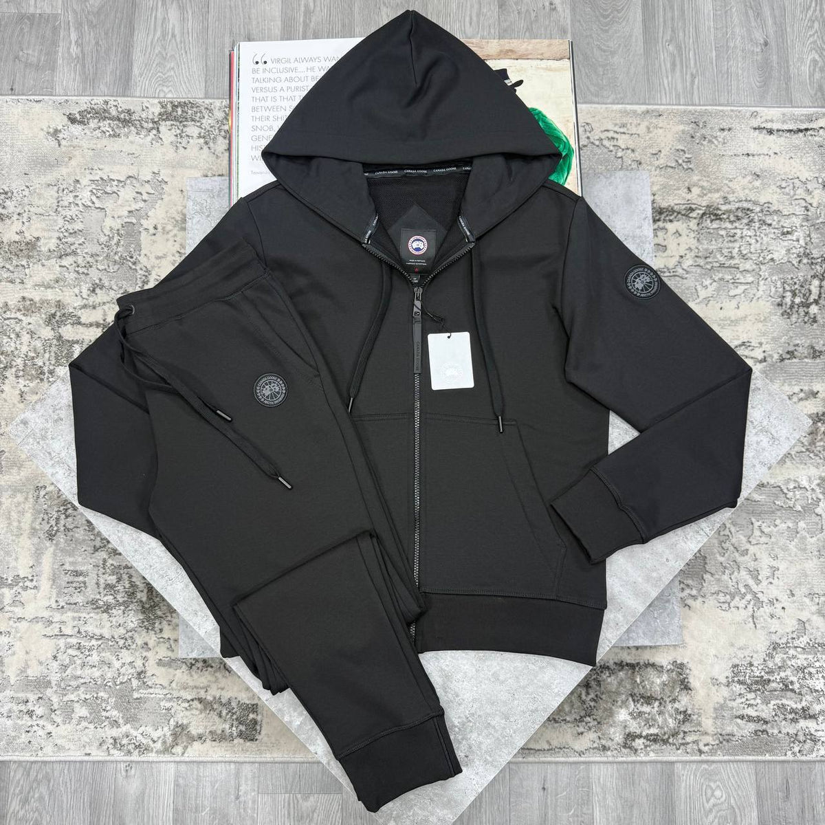 CDTRACKSUIT BLACK BADGE BLACK
