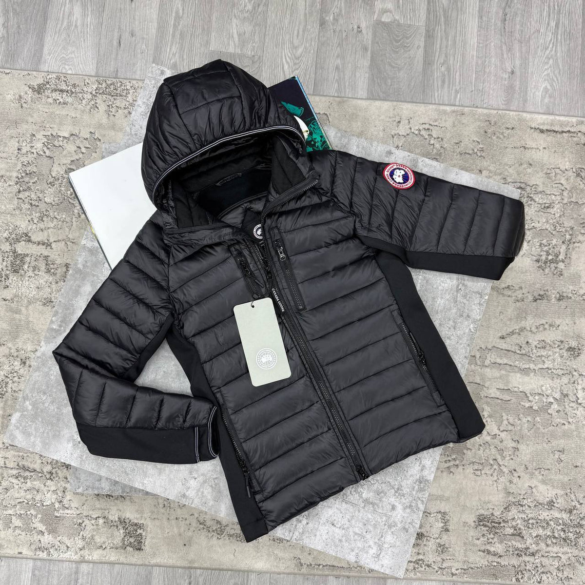 CG HYRBID JACKET BLACK