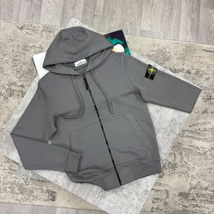 SI HOODED JACKET - ANTHRACITE