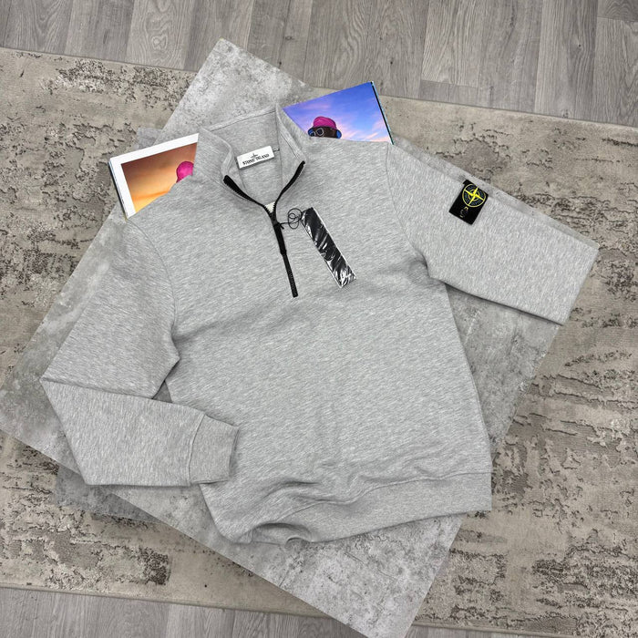 SI HALF ZIP JUMPER - GREY