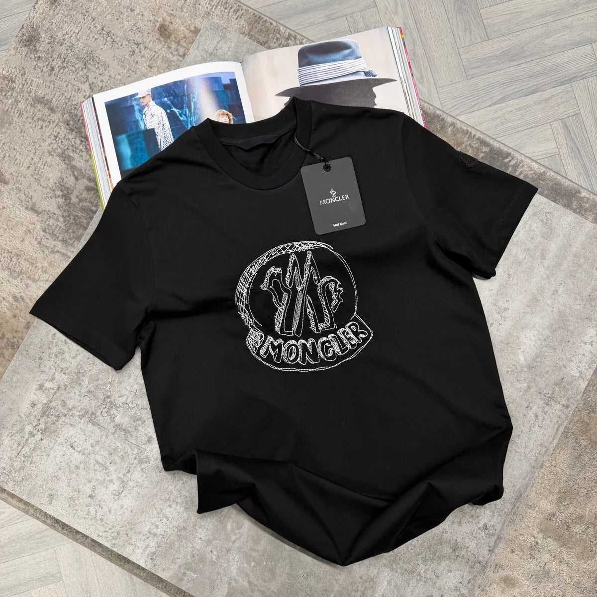 MNCLR SKETCH T SHIRT - BLACK