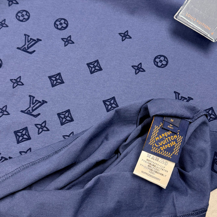 LVE GRADIENT T SHIRT - NAVY
