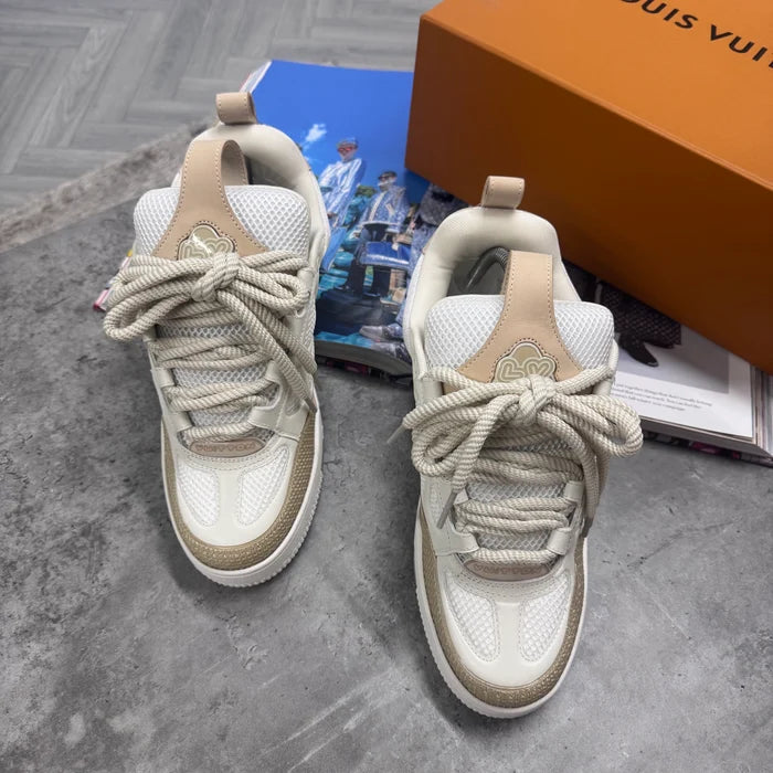 LVE SKATE TRAINERS - BEIGE