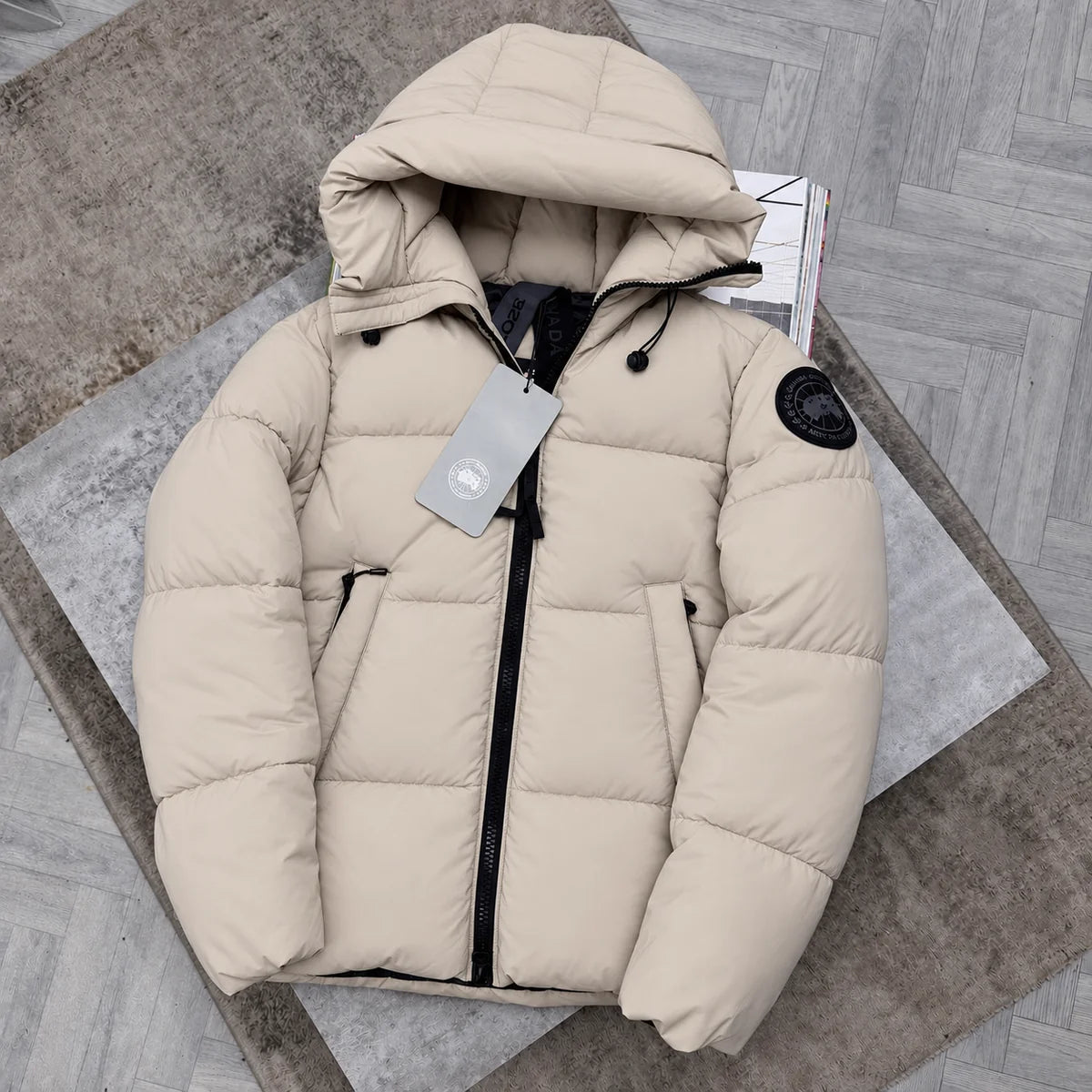 CG CROFTON PUFFER COAT - BLACK
