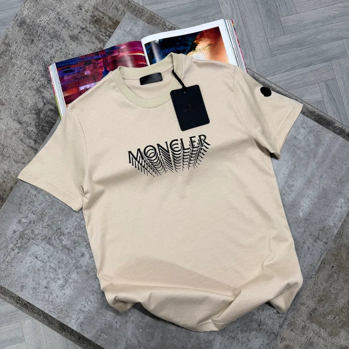 MNCLR ILLUSION T SHIRT - BEIGE