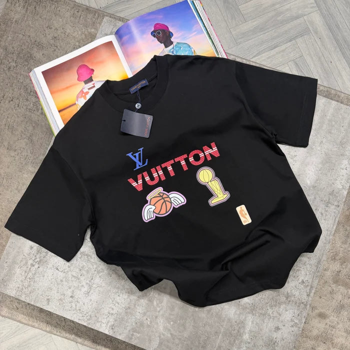 LVE NBA T SHIRT - BLACK