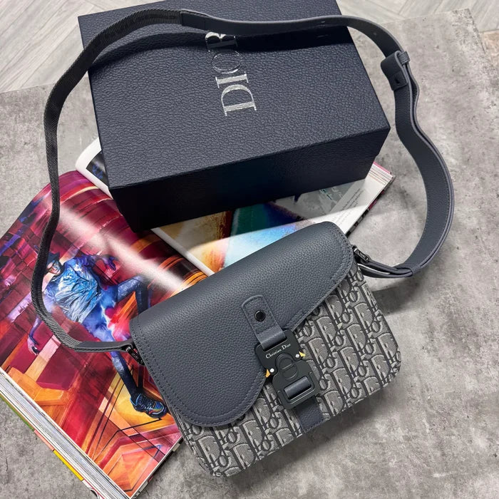 CD SADDLE BAG - GREY