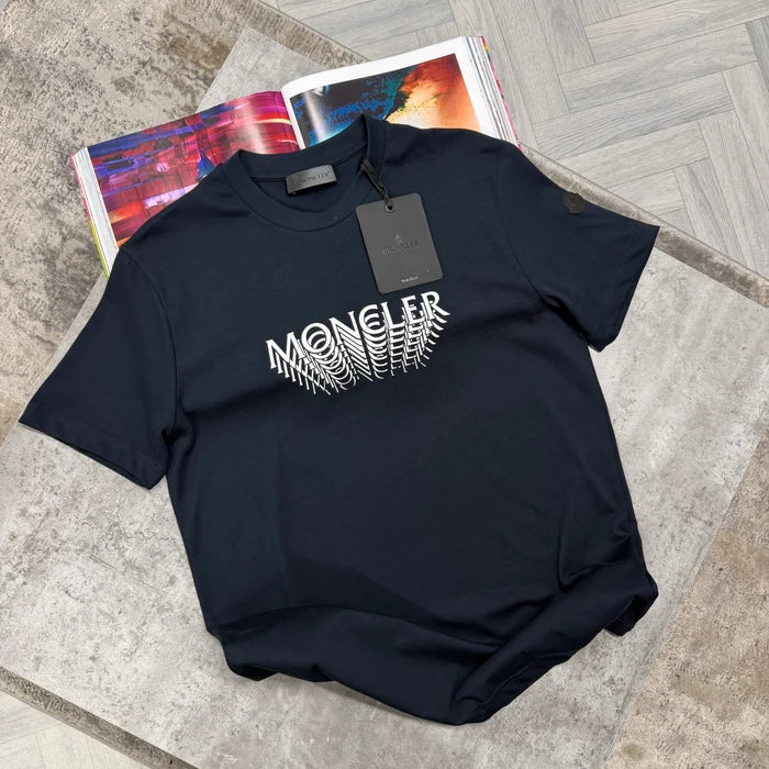 MNCLR ILLUSION T SHIRT - NAVY