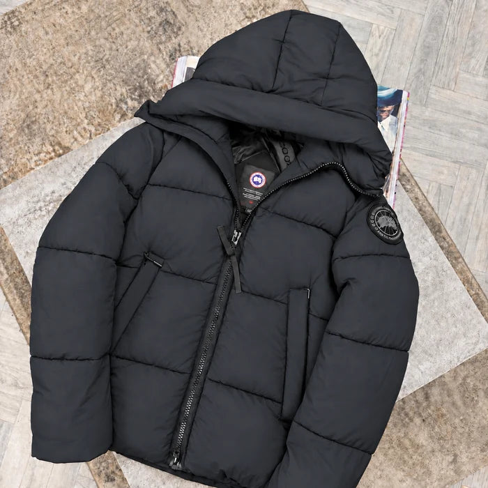 CG CROFTON PUFFER COAT - ANTHRACITE