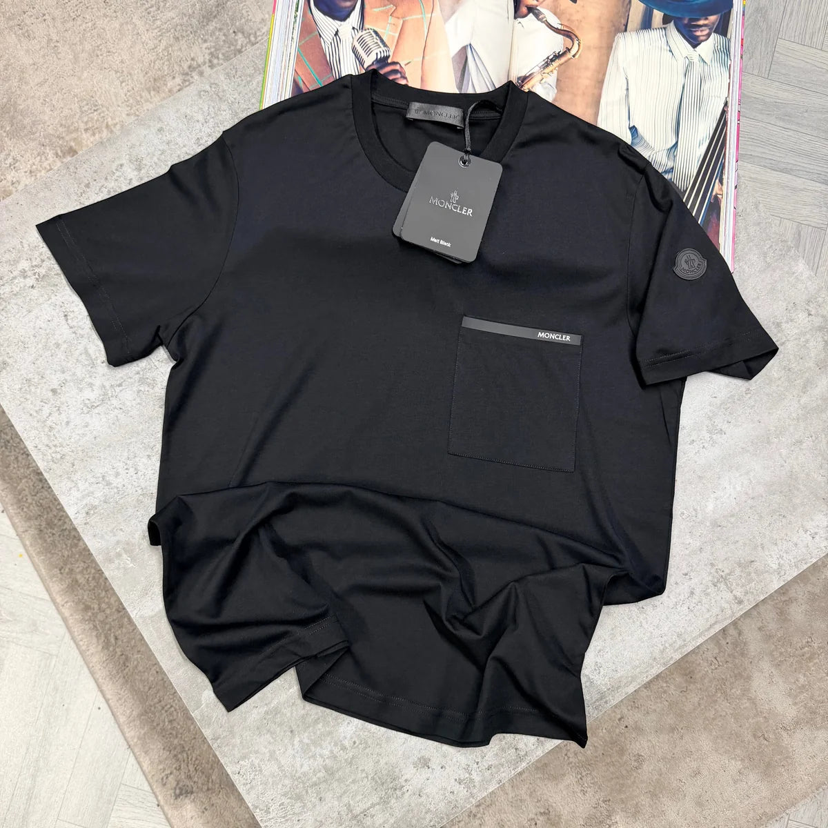 PDA SMALL LOGO T SHIRT - WHITE