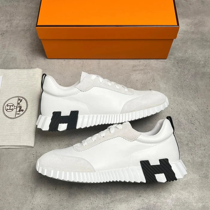 H TRAINER - WHITE / GREY