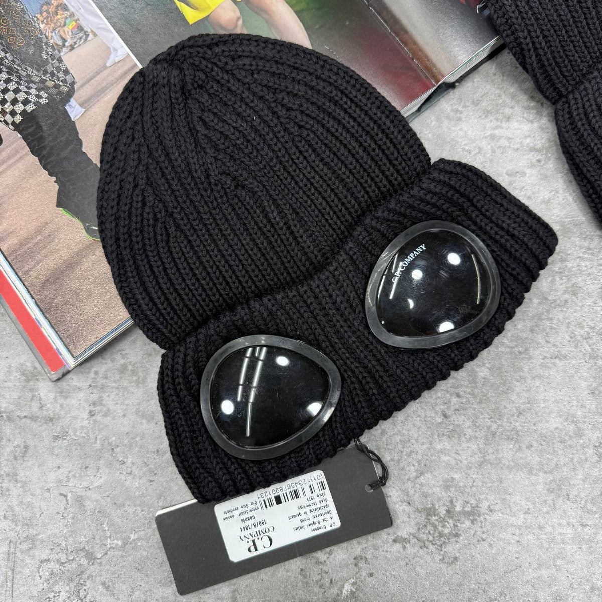 CP GOGGLE BEANIE BLACK