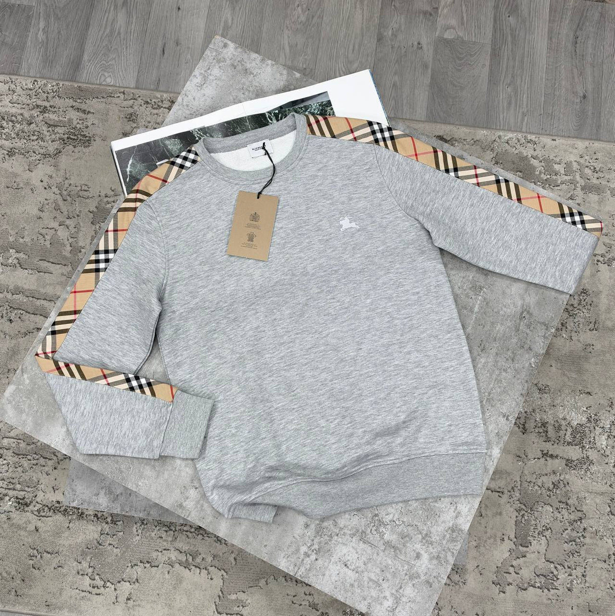 BBR SWEATSHIRT GREY