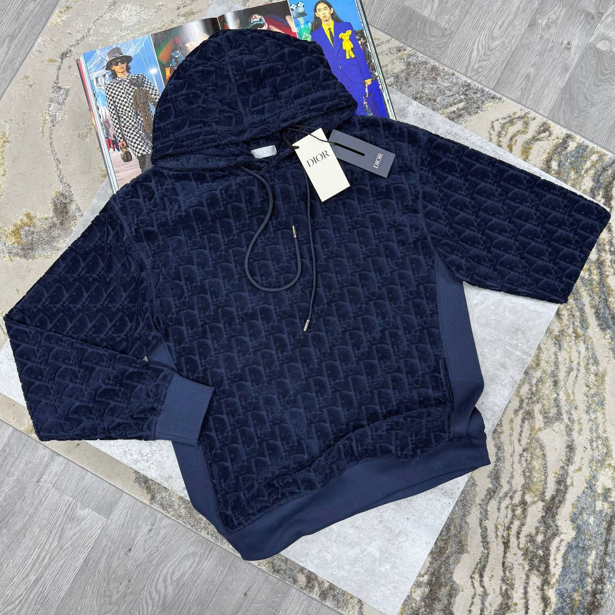 CD HOODIE NAVY
