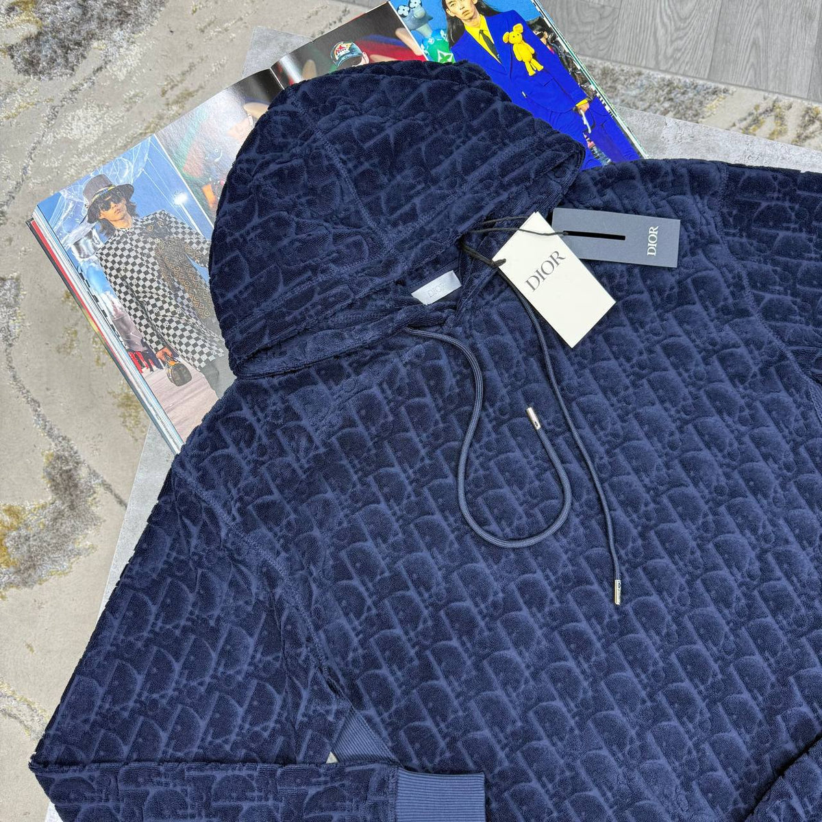 CD HOODIE NAVY