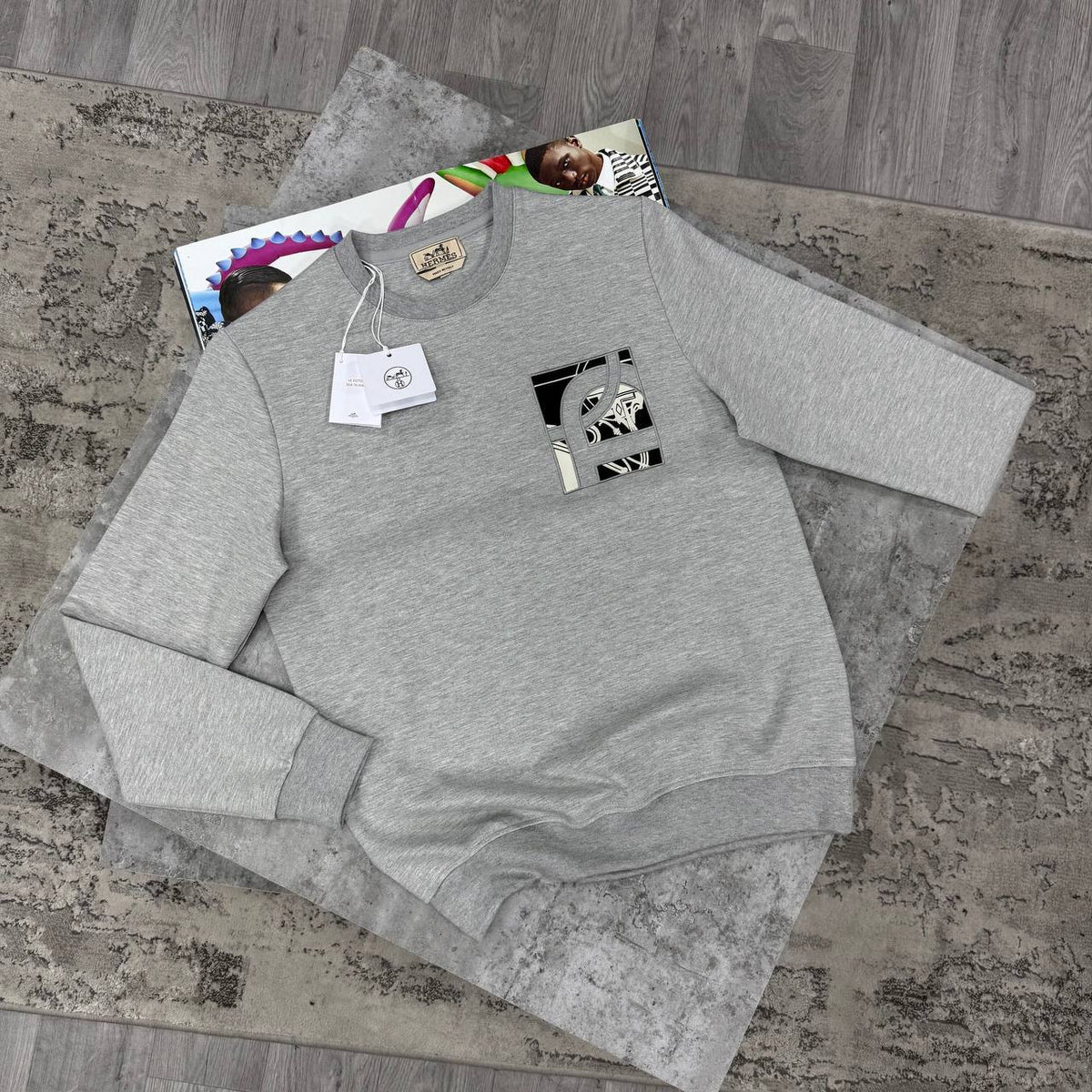 BBR HALF ZIP GREY