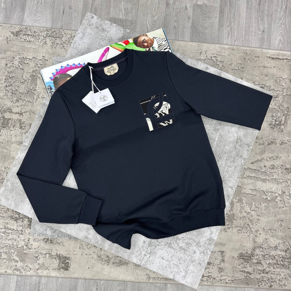 BBR HALF ZIP NAVY