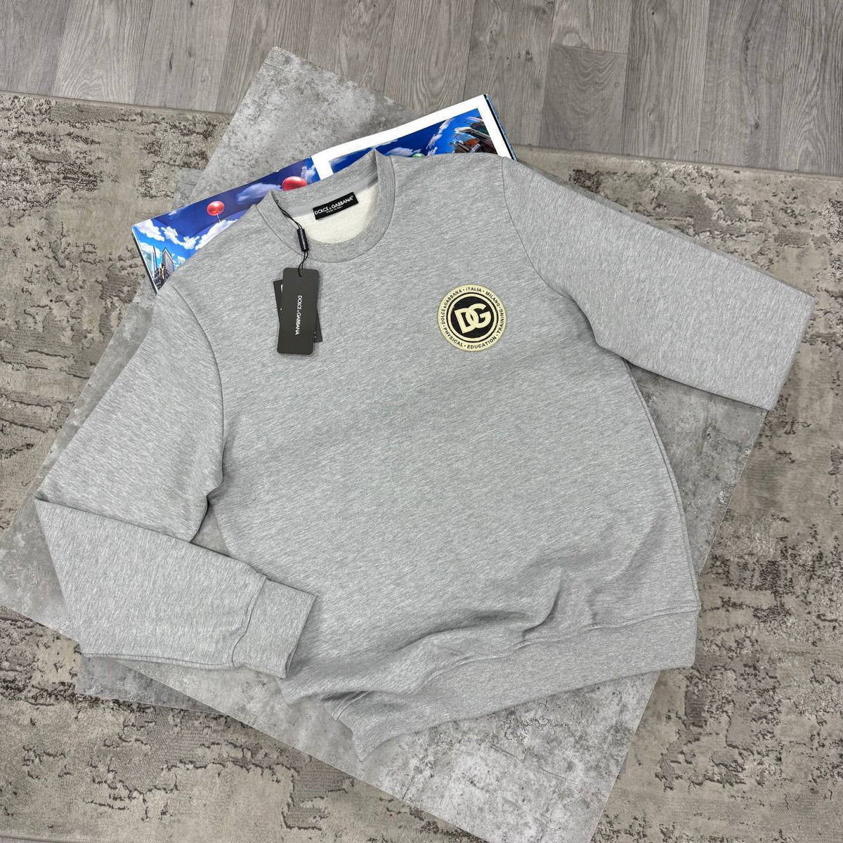 D&G SWEATSHIRT GREY
