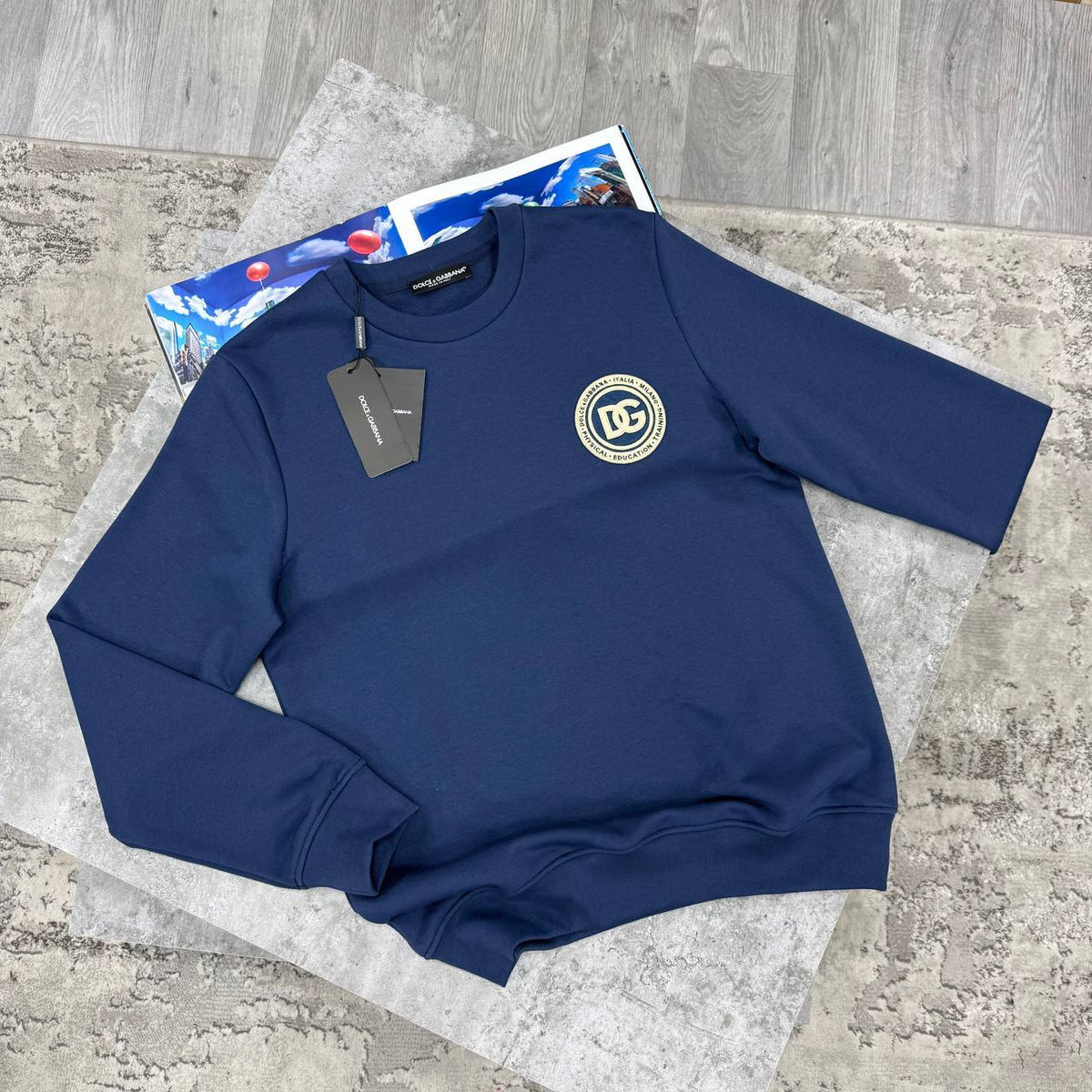 D&G SWEATSHIRT NAVY