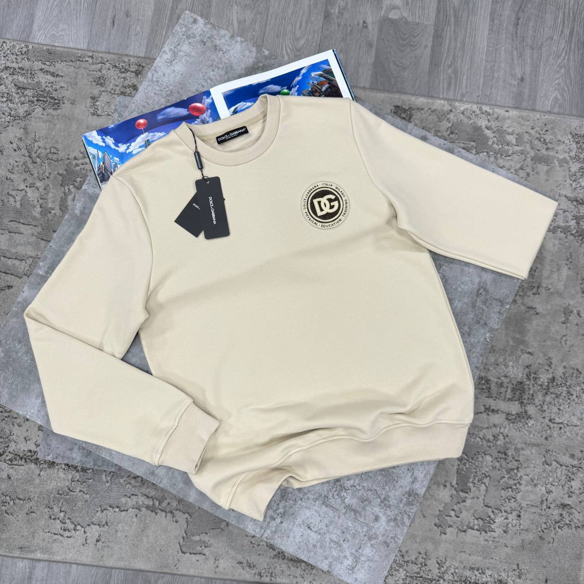 D&G SWEATSHIRT BEIGE