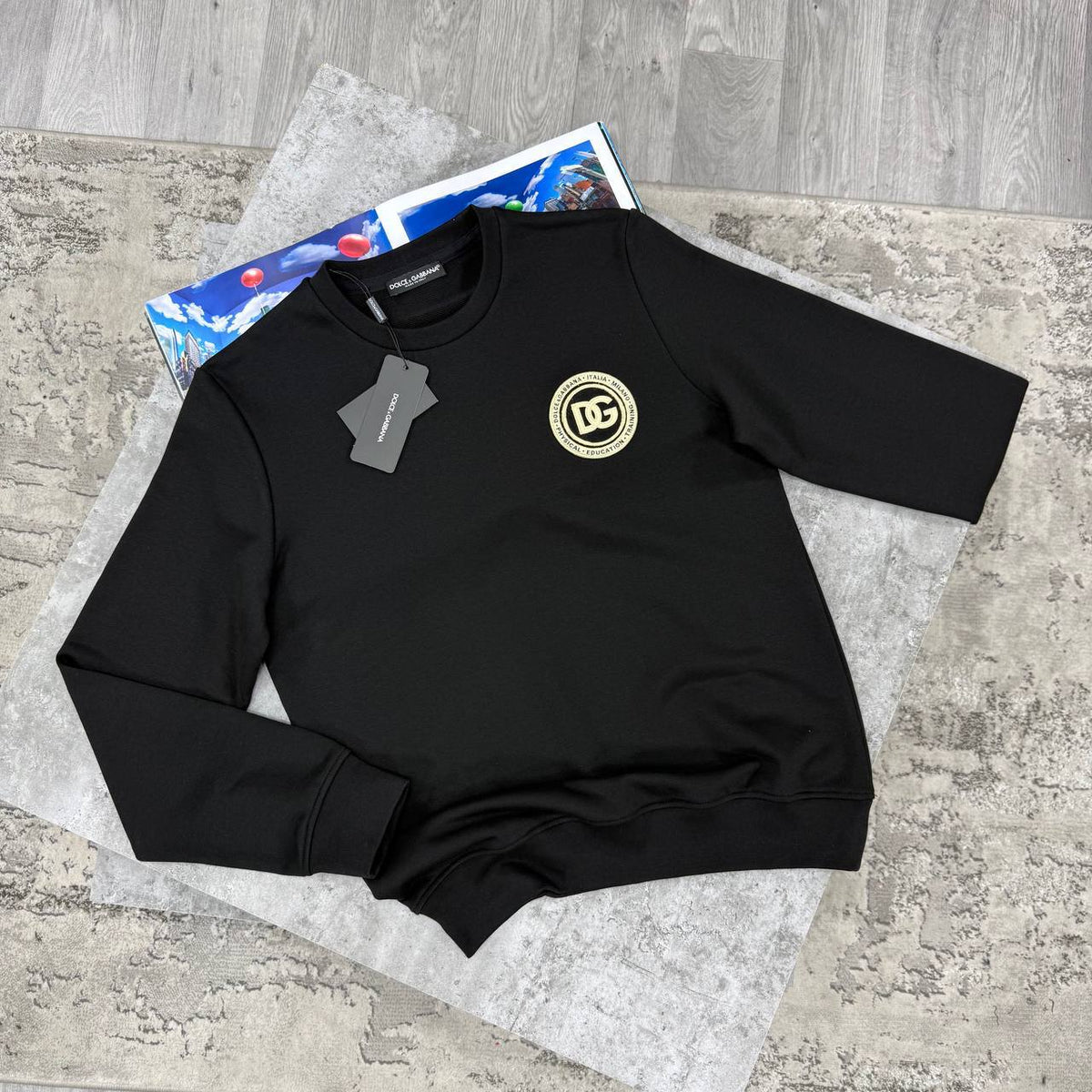D&G SWEATSHIRT BLACK
