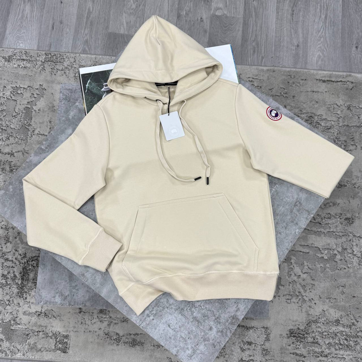 CG HOODIE CREAM