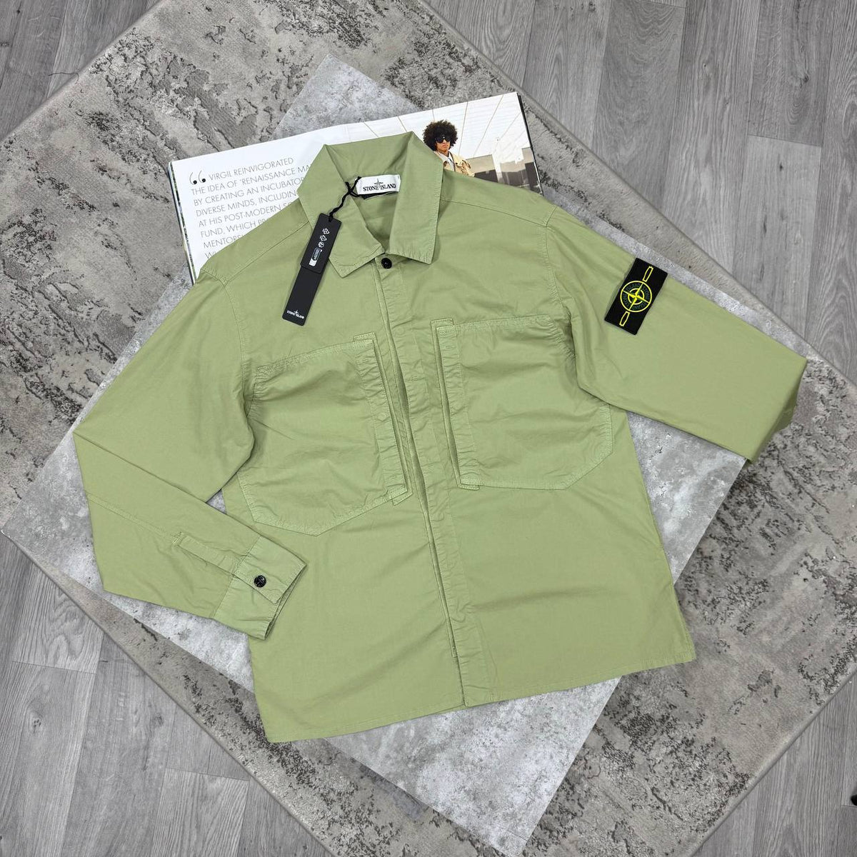 SI OVERSHIRT GREEN