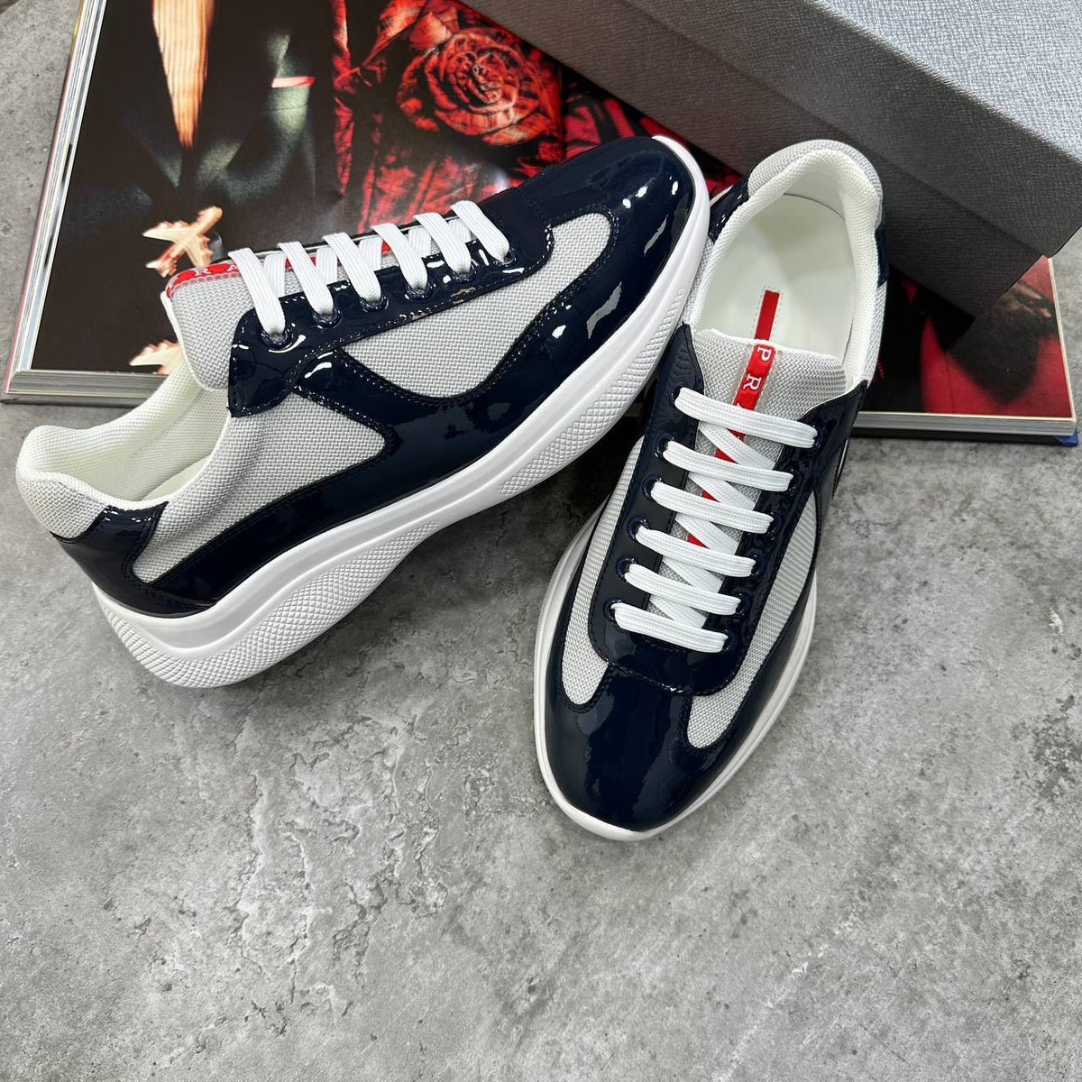 PRDA CUPS BLUE/WHITE