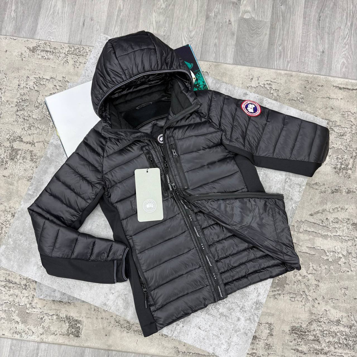 CG HYRBID JACKET BLACK