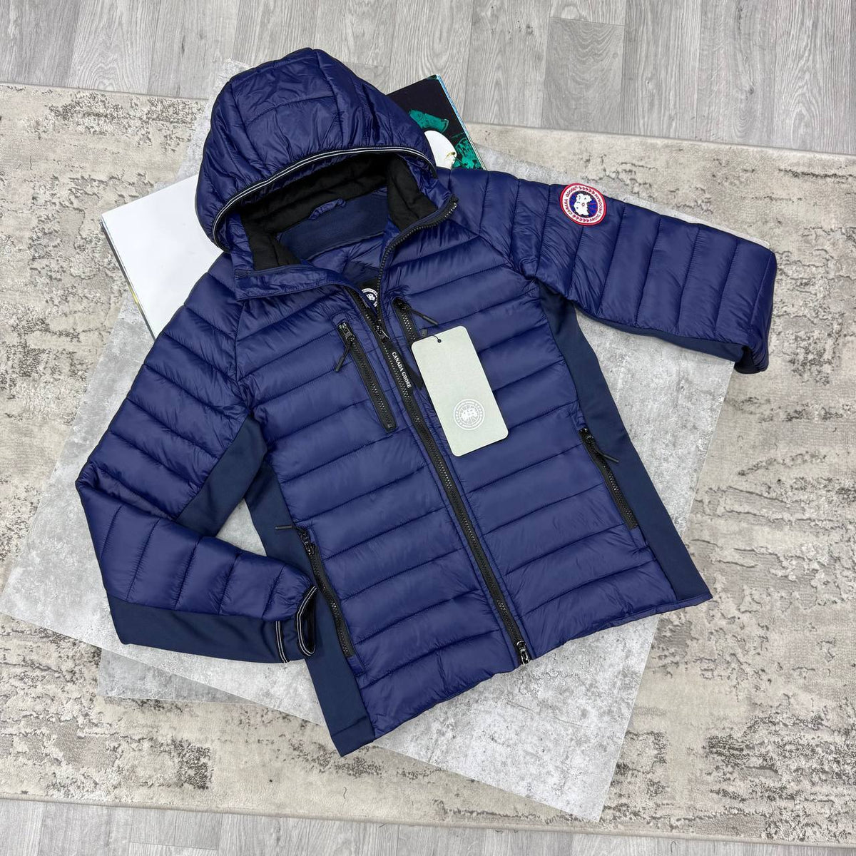 CG HYRBID JACKET NAVY
