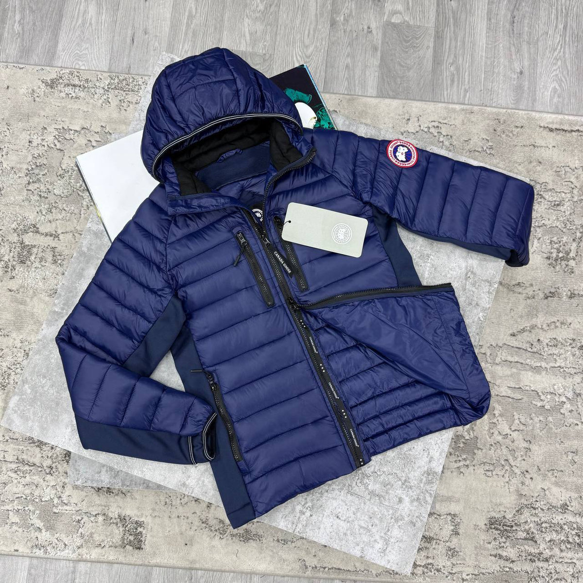 CG HYRBID JACKET NAVY