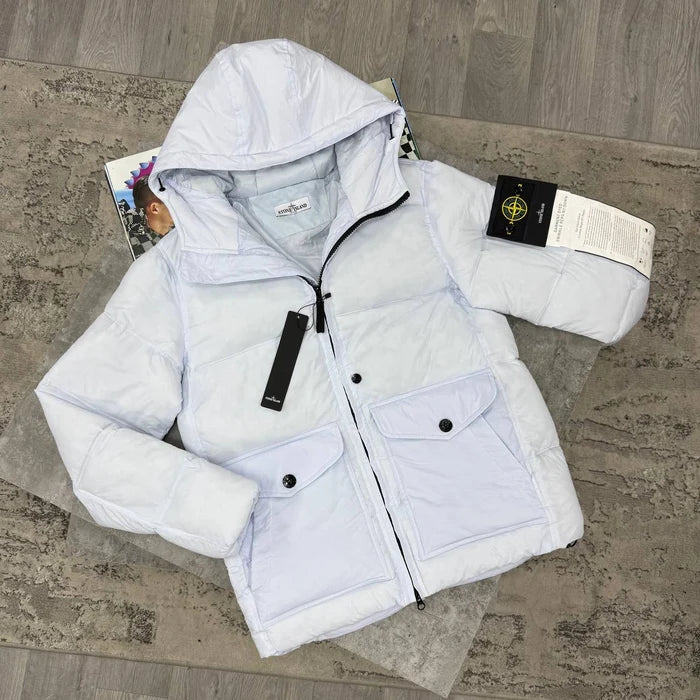 SI CRINKLE DOWN JACKET - SKYBLUE