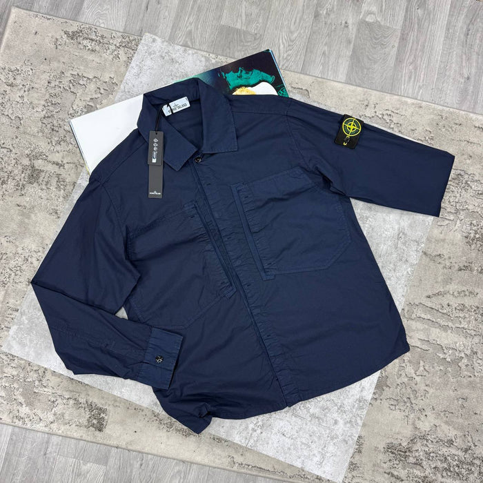 SI OVERSHIRT - NAVY