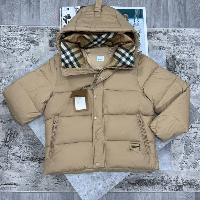 BBR HALSBY PUFFER JACKET - BEIGE