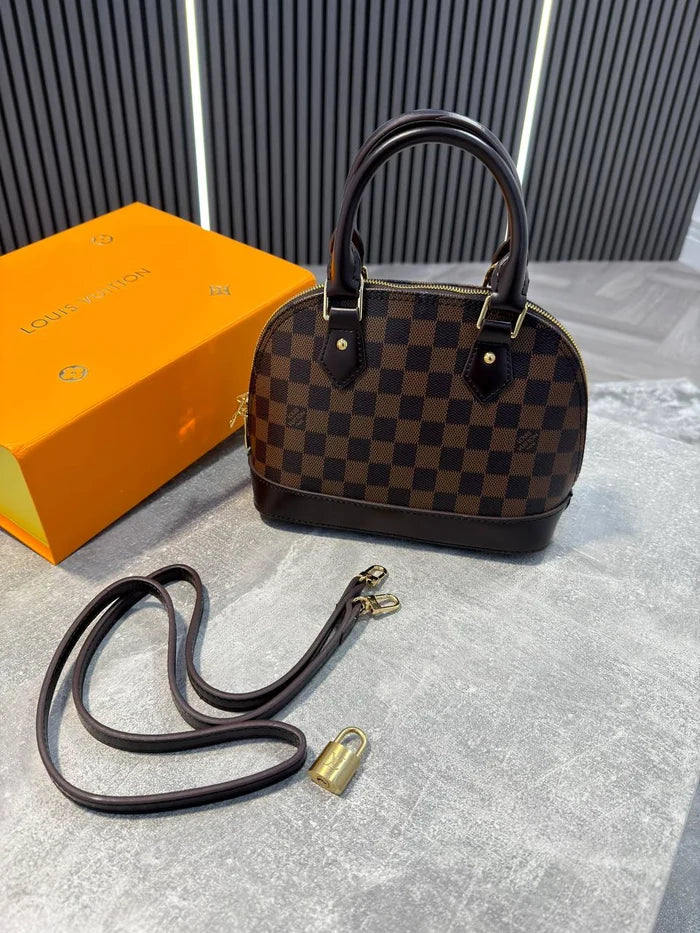LVE ALMA BB HANDBAG - BROWN